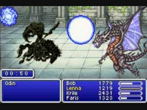 Let's Play Final Fantasy V (GBA) Part 81: Odin and The Final Preperations