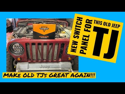 Easy Auxbeam Switch Panel Installation!