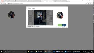 Download the video "Crop The Image & Than Upload as Profile Pic Using Jquery , HTML & CSS"