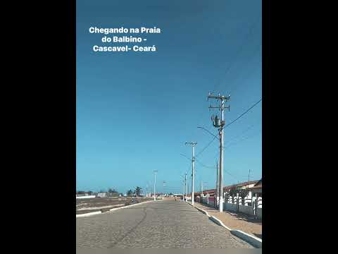 Chegando na Praia do Balbino - Cascavel- Ceará