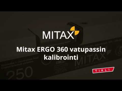 Mitax Ergo360 vatupassin kalibrointiohje