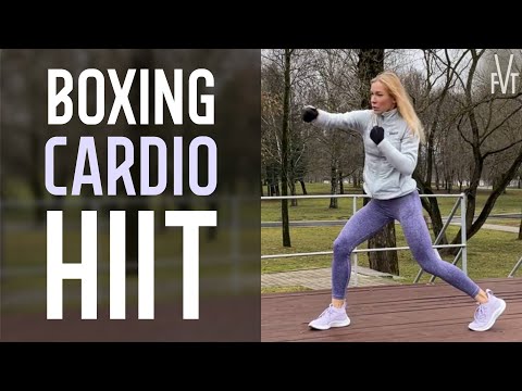 BOXING CARDIO WORKOUT - max calorie burn - 25 min intense fun HIIT | ЖИРОСЖИГАЮЩАЯ ТРЕНИРОВКА