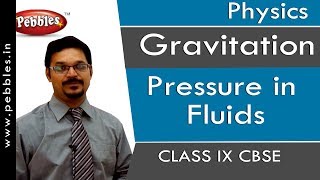 Pressure in Fluids : Gravitation | Physics | Class 9 | CBSE