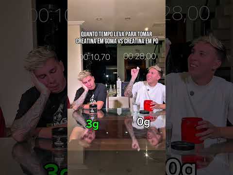 Qual Creatina leva mais tempo pra tomar?🤨