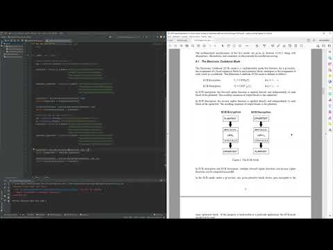 Cryptography With Python 13 Implementing Aes Ecbcbc In Python 2