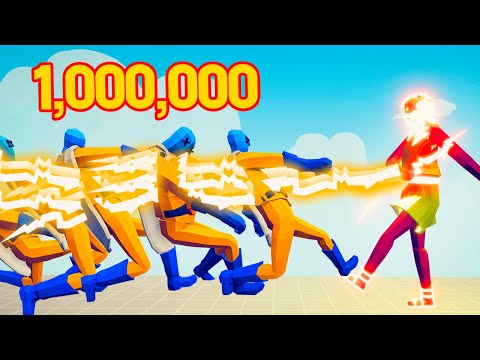 1000000 DAMAGE ZEUS vs EVERY UNIT| TABS Totally Accurate Battle Simulator