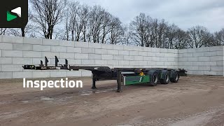 Renders container chassis semi-trailer for sale - Image 4 | Autoline UG Renders container chassis semi-trailer | Image 4 - Autoline