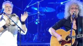 QUEEN + Adam Lambert &quot;&#39;39&quot; Brian May/Roger Taylor Duet Hammersmith Apollo, London UK 12-July-2012