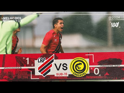 Athletico Paranaense 1 (4) x (2) 0 FC Cascavel - Paranaense Sub-15 | MELHORES MOMENTOS