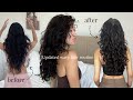 ༄ؘupdated wavy hair routine | 2A 2B & 2C curls + deva cut༄