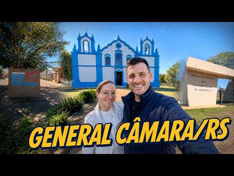 GENERAL CÂMARA/RS - EP.17 - Centro, Vila Militar, distrito de Santo Amaro, Igreja, Barragem e eclusa