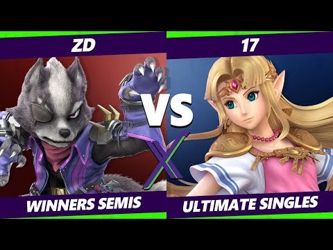 S@X 341 Winners Semis - ZD (Wolf) Vs. 17 (Zelda) Smash Ultimate - SSBU