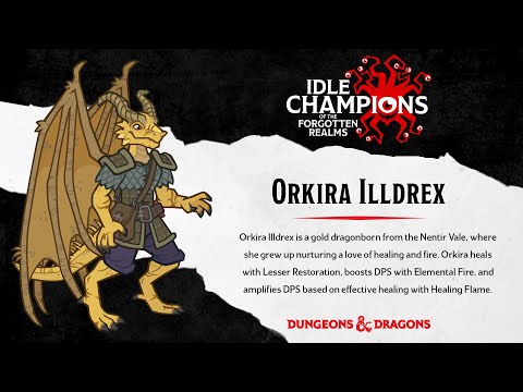 Orkira Illdrex Joins Idle Champions with Lauren Urban