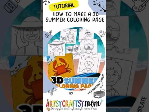 Printable Summer Coloring Pages