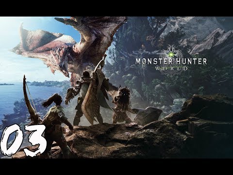 Monster Hunter World Walkthrough part 3- Pukei Pukei! (No Commentary)