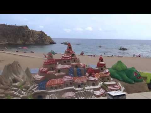 Blanes beach , Spain