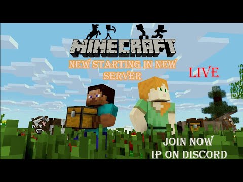 CONTROL - MINECRAFT PE LIVE BRAND NEW SERVER | JOIN OUR SMP NOW || JAVA+PE  CRACKED || #herobrinesmp