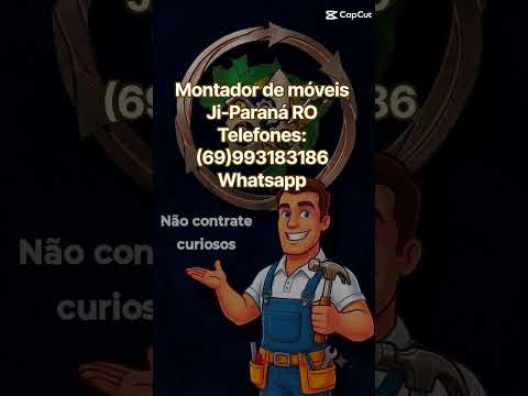 Montador de móveis Ji-Paraná RO / Serviço Profissional