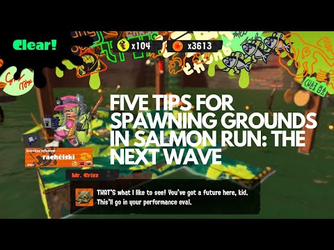 Five tips for SPAWNING GROUNDS in Salmon Run: The Next Wave