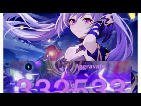 c6r5 Keqing 300K Last Hit Burst Damage