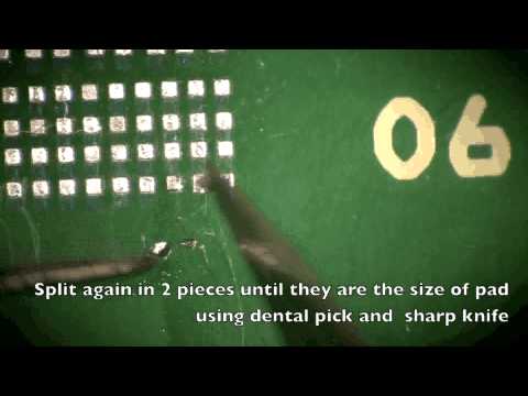 01005 Rework- Using the Hand Soldering Technique