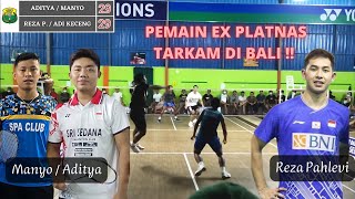 Download lagu TARKAM BALI 🔥 BIG MATCH 😱 REZA PAHLEVI / ADI KECENG VS ADITYA / MANYO ‼️ RAJA TARKAM BADMINTON 😱 mp3