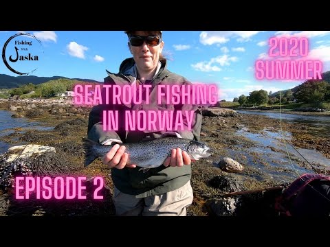 Summer fishing 2020 E2 Seatrout Fishing in Norway 4k