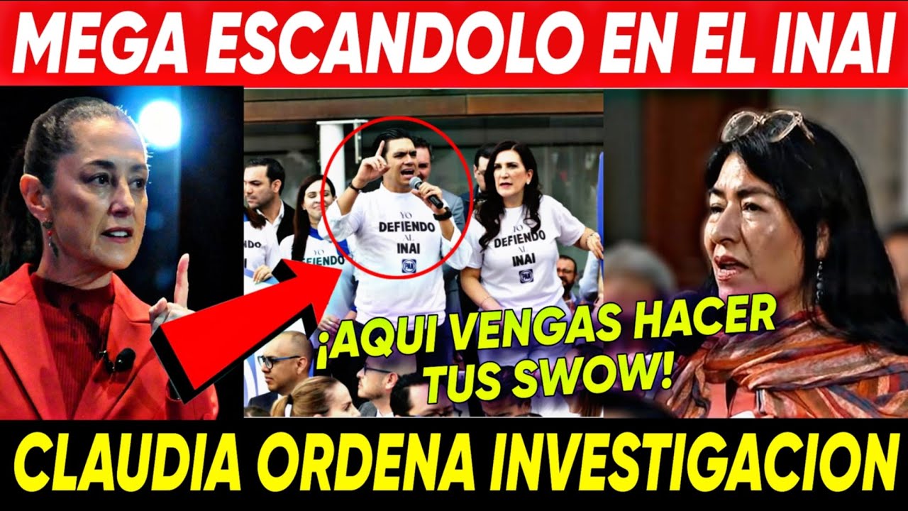 ENC0NTR0NAZ0 ¡CLAUDIA Y RAYNA HAYDEE NO PUDO CON LA PRESIDENTA! ESCANDALAZ0 EN EL INAI