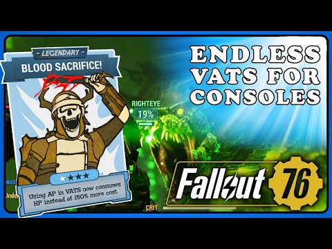 Fallout 76 Infinite VATS: Blood Sacrifice Guide for Console (2026)