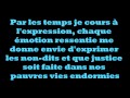 Les Passants- Paroles- Lyrics 