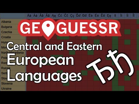 Central and Eastern European Languages - GeoGuessr Tips