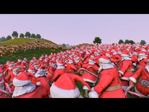 18000 Santas VS 9000 Werewolfs  - Ultimate Epic Battle Simulator 2  UEBS 2
