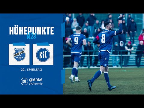 Höhpeunkte FC Viktoria Bammental - KSC U23