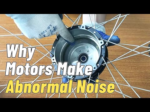 How to troubleshoot the abnormal noise of the motor？