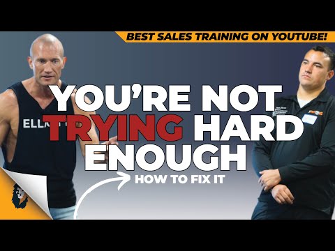 Sales Training // More Effort Will Make You Millions // Andy Elliott