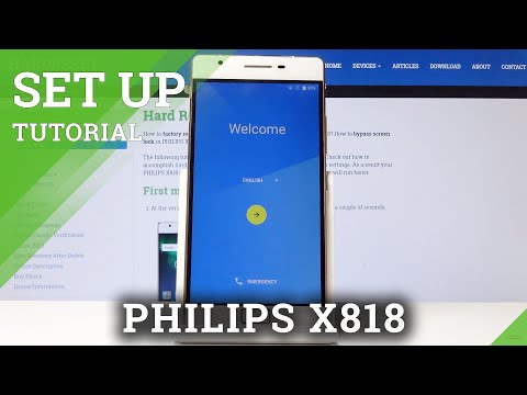 How to Activate PHILIPS X818 - Set Up Process
