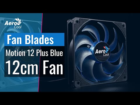 Aerocool Motion 12 Plus Kompiuterio korpusui Ventiliatorius 12 cm video
