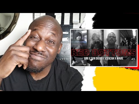 American Rapper Reacts to German Rap   Juri x sun diego x scenzah x mavie   red bottoms
