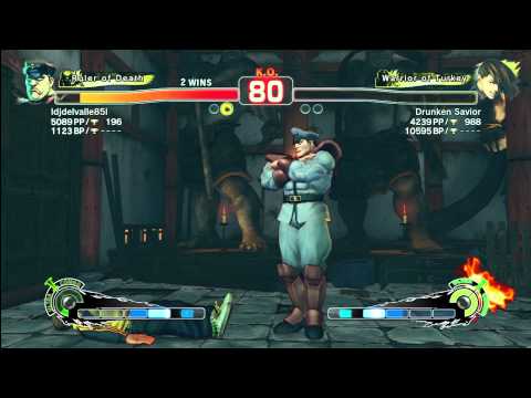 Idjdelvalle85I [Bison] vs Drunken Savior [Yang] SSF4 Arcade Edition V.2012