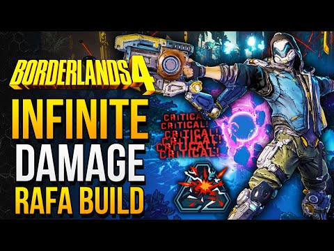 RAFA Infinite DAMAGE Build! Borderlands 4 Best Build For RAFA Early & Late Game