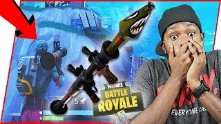 EPIC ROCKET RIDE TWITCH STREAMER STYLE ENDING! - FortNite Battle Royale Ep.96