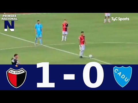 Colón 1-0 Defensores Unidos | Primera Nacional | Fecha 34 (Zona B)