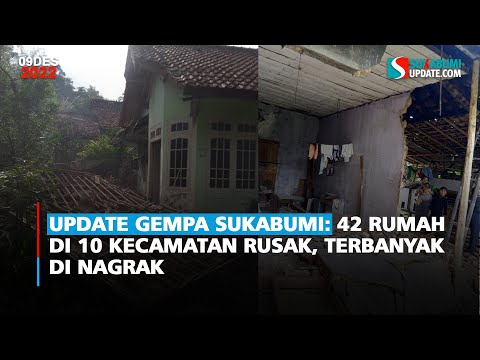 Update Gempa Sukabumi: 42 Rumah di 10 Kecamatan Rusak, Terbanyak di Nagrak