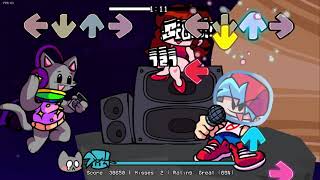 Cover art for fnf vs nyan cat- nyanstep