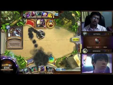 Koroneko vs Gcttirth | Semifinal | ESL Hearthstone Legendary Series Season 2