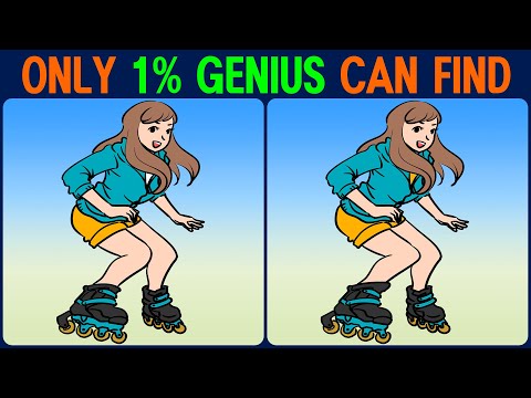 Brain exercise quiz! Find the difference │ Improve your observation skills!