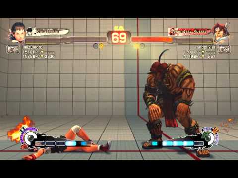 Ultra Street Fighter IV battle: Sakura vs T. Hawk