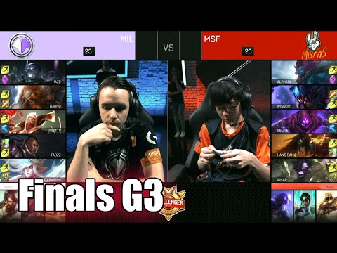 Misfits vs Millenium | Game 3 Grand Finals S6 EUCS Summer 2016 | MSF vs MIL G3 1080p