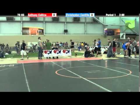 70 KG Anthony Collica vs Christopher Castillo