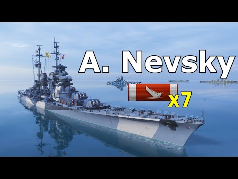 World of WarShips Alexander Nevsky - 7 Kills 307K Damage